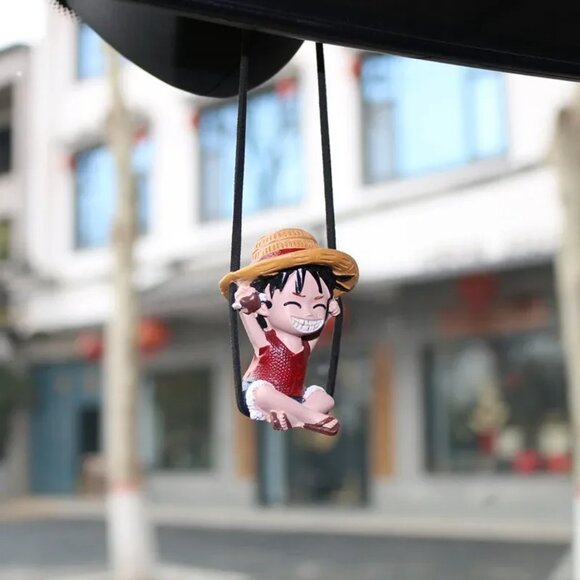 One piece doll model, Anime figure, Luffy car rearview mirror, decoration - Picture 6 of 6